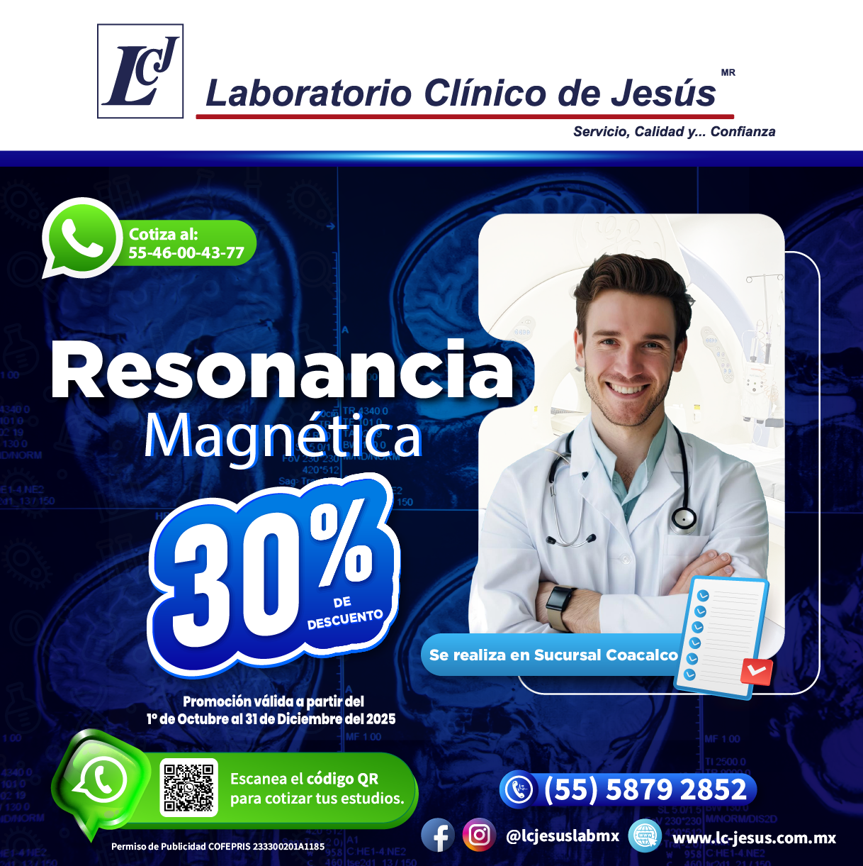 Promoción Resonancia Magnética